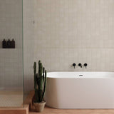 Bedrosians Makoto Umi Terracotta 10-in x 11-in Matte Porcelain Floor and Wall Tile (10.76-sq. ft/ Carton)