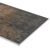 Crossville EnGarde 12-Pack Charcoal 6-in x 24-in Metallic Porcelain Stone Look Floor and Wall Tile - Super Arbor