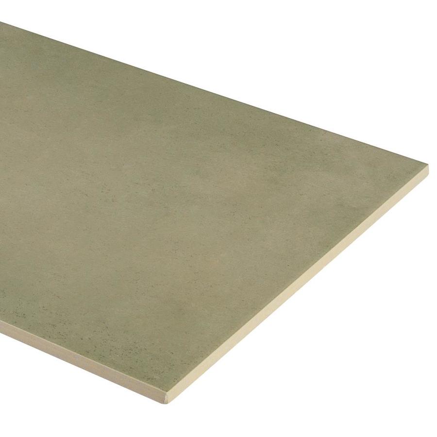 Crossville ChromaColor 12-Pack Aqua 12-in x 12-in Matte Porcelain Stone Look Floor and Wall Tile - Super Arbor
