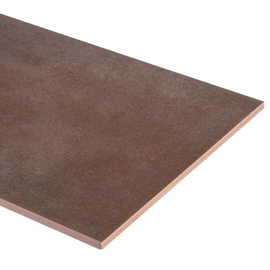 Crossville ChromaColor 12-Pack Aqua 12-in x 12-in Matte Porcelain Stone Look Floor and Wall Tile - Super Arbor