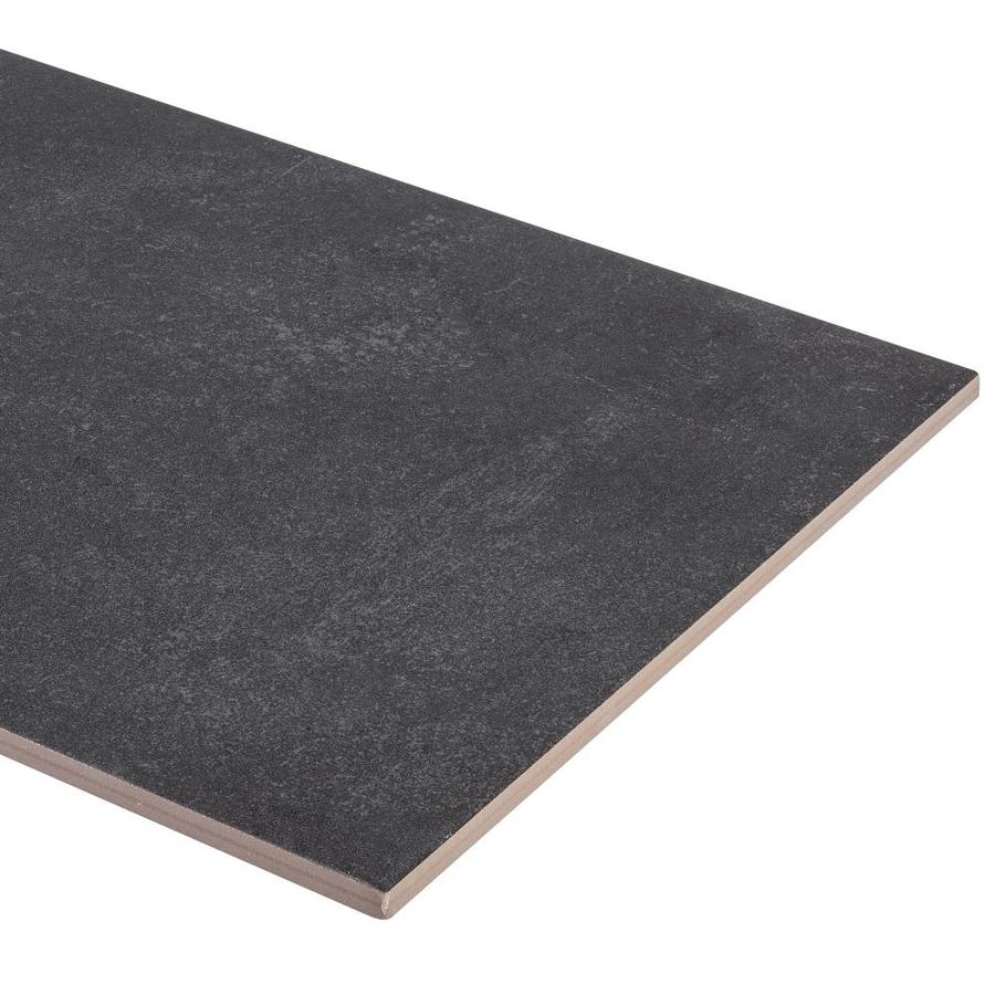 Crossville ChromaColor 12-Pack Aqua 12-in x 12-in Matte Porcelain Stone Look Floor and Wall Tile - Super Arbor