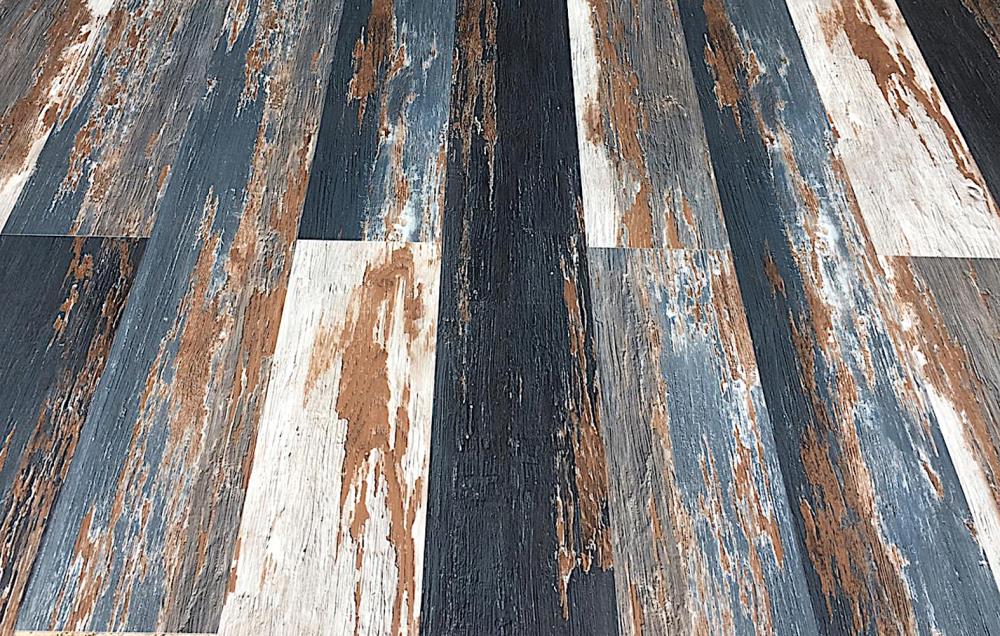 Deco Products COLORS 20-Piece 6-in x 36-in Reggae Mixed Luxury Vinyl Plank Flooring - Super Arbor