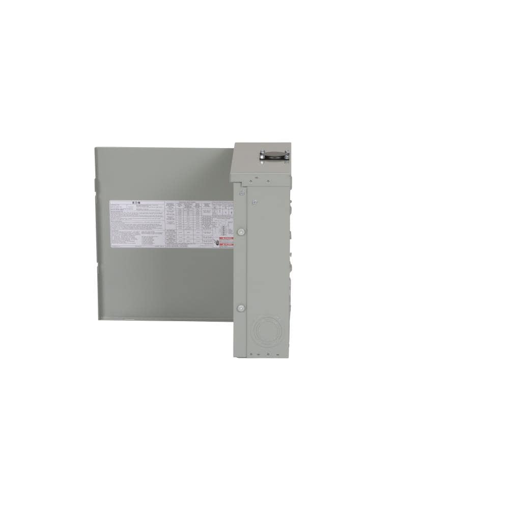Eaton Type BR 125-Amp 12-space load center - interior view