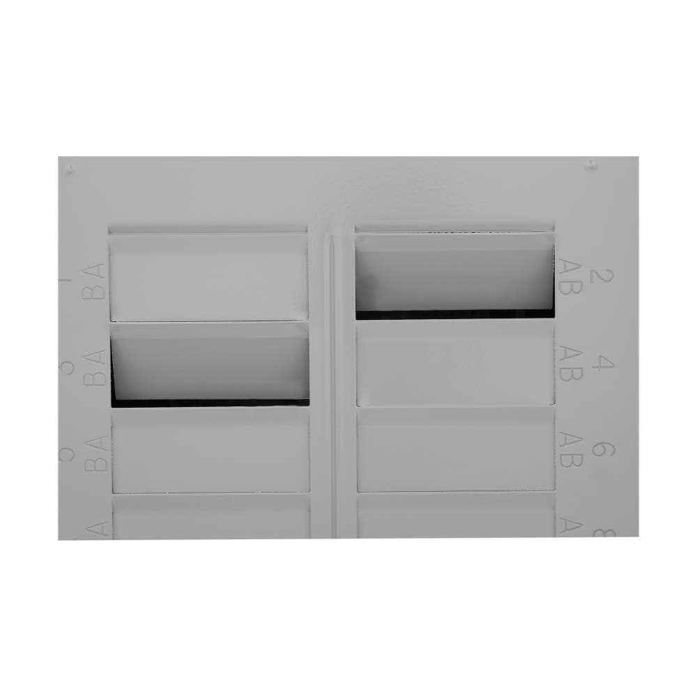 Eaton Type BR 125-Amp 20-space load center - angle view