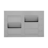 Eaton Type BR 125-Amp 20-space load center - angle view