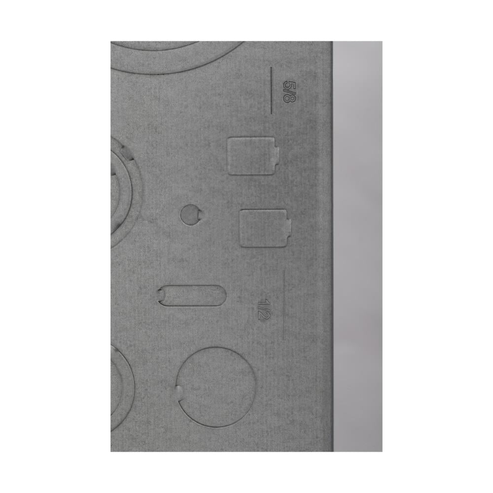 Eaton Type BR 125-Amp 20-space load center - interior view