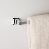 Project Source Seton 18-in Chrome Wall Mount Single Towel Bar
