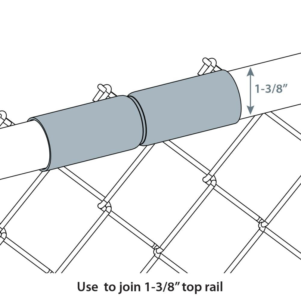 Blue Hawk Accessory Uncoated Metal For Chain-link Fence