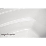 Montrose II 72 in.¬†Acrylic Reversible Drain Rectangular Drop-In Soaking Bathtub in White - Super Arbor
