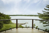 TimberTech 6-ft x 1-in Black Composite Deck Rail
