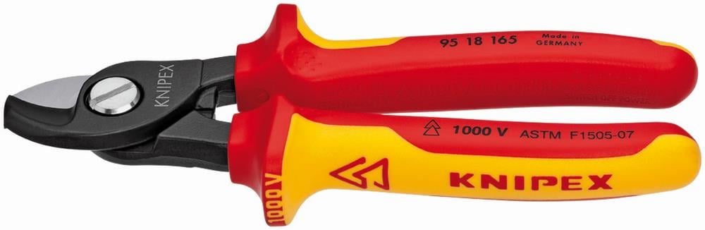 KNIPEX 10-Piece Insulated Household Electrical Tool Set, No Case
