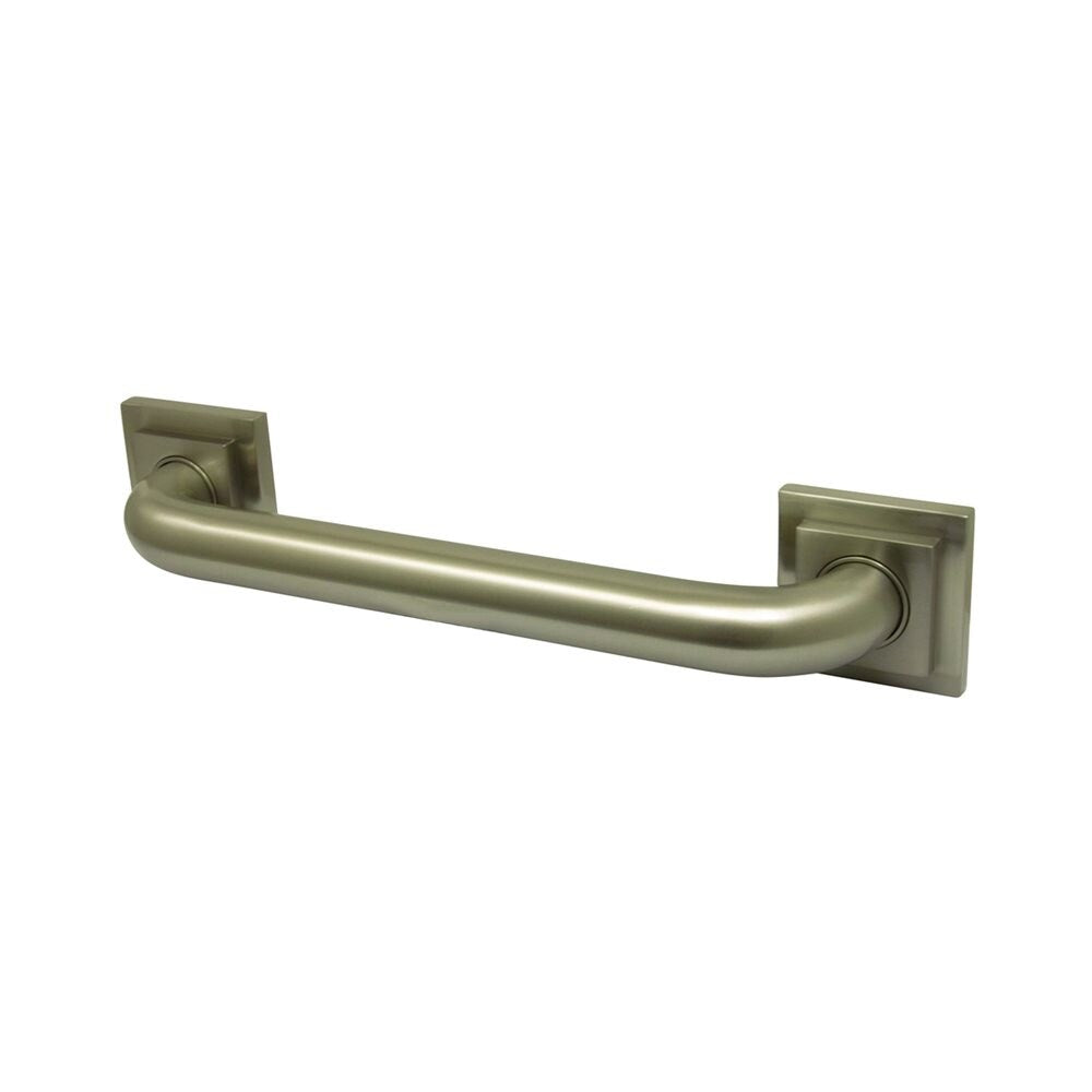 Elements of Design Claremont 24-in Brushed Nickel Wall Mount ADA-Compliant Grab Bar