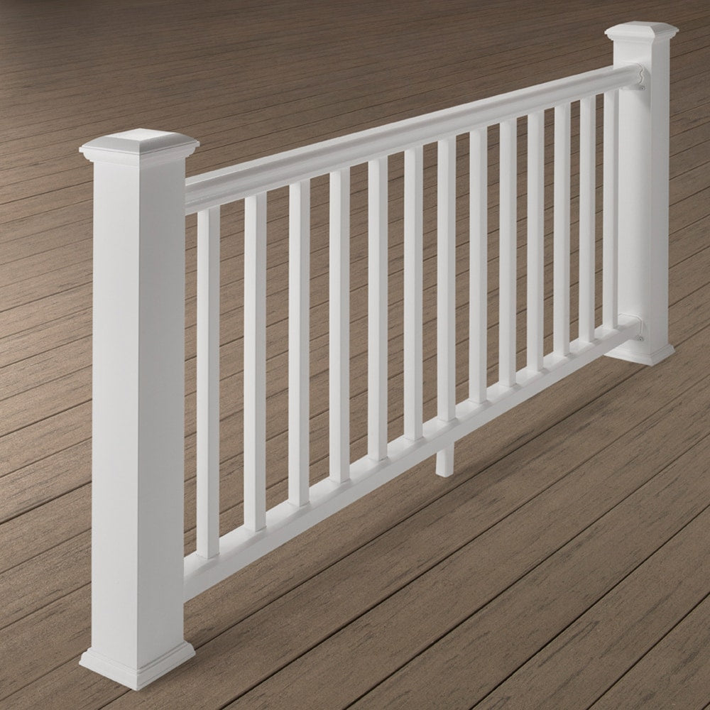 TimberTech RadianceRail Express 8-ft x 36-in Kona Composite Deck Rail Kit