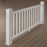 TimberTech RadianceRail Express 8-ft x 36-in Kona Composite Deck Rail Kit