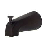 Elements of Design Oil-Rubbed Bronze Bathtub Spout with Diverter, 5.25-in Projection