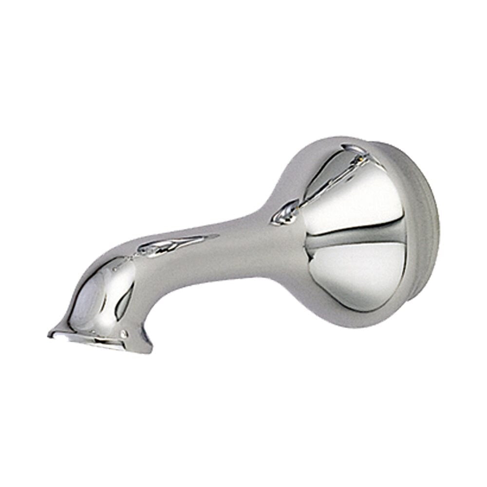 Elements of Design Polished Chrome Bathtub Spout, 5-in Reach, Brass