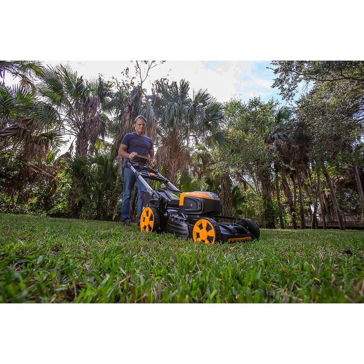 MOWOX 20 in. 82-Volt Cordless Self Propelled Variable Speed RWD Walk Behind Mower with 82-Volt 5.0 Ah Battery and Charger