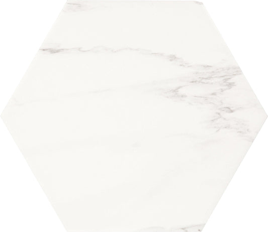 San Giorgio Marble Art Matte Hexagon Porcelain Tile - 8 x 9