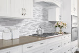 Satori Mystique Winter 12-in x 12-in Multi-finish Natural Stone Mosaic Wall Tile (0.91-sq. ft/ Piece)
