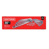 Craftsman 12 Point Metric Combination Wrench Set, 20 pc