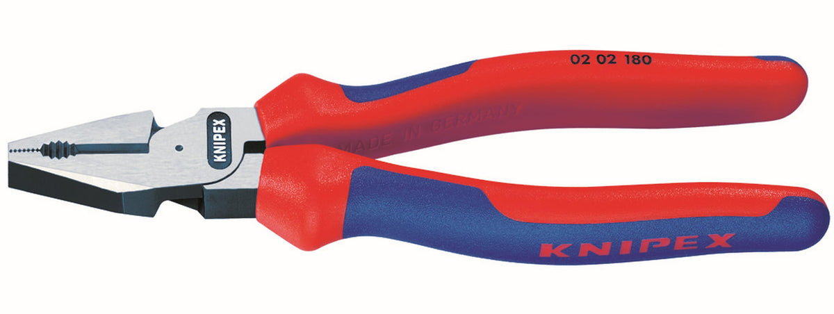 KNIPEX 7.25-in Cutting Pliers, High Leverage Combination, 02 02 180