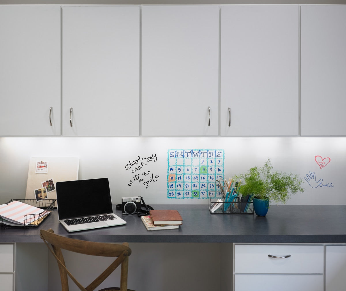 Formica Brand Laminate Writable Surfaces 60-in W x 144-in L ImagiGrid Gloss Laminate Sheet