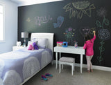 Formica Brand Laminate Writable Surfaces 48-in W x 96-in L Black Chalkable Laminate Sheet