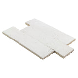 Elida Ceramica Painted Bricks White 2-in x 9-in Glazed Ceramic Brick Subway Wall Tile