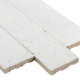 Elida Ceramica Painted Bricks White 2-in x 9-in Glazed Ceramic Brick Subway Wall Tile