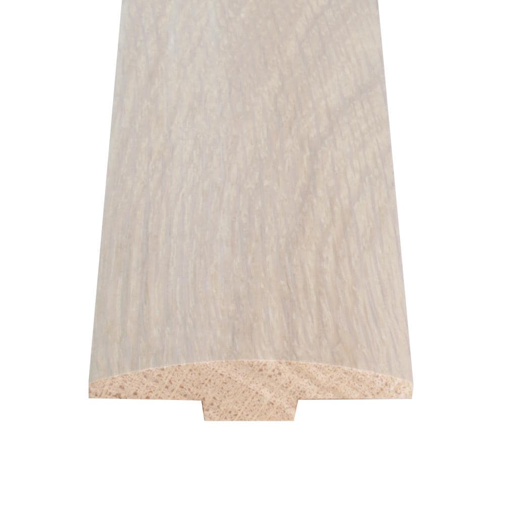 Flexco French Oak Mistos 0.46-in T x 2-in W x 78-in L Solid Wood Floor T-moulding