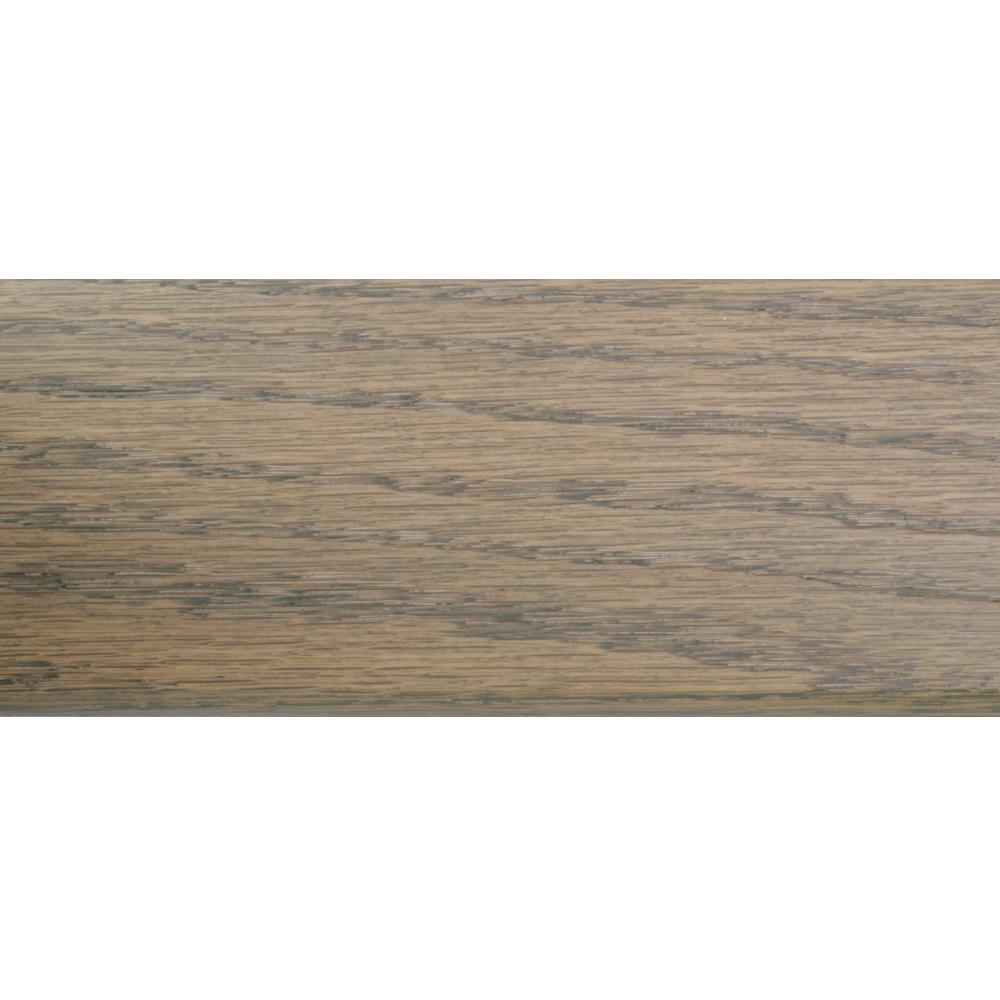 Flexco French Oak Rubi 0.46-in T x 2-in W x 78-in L Solid Wood Floor T-moulding