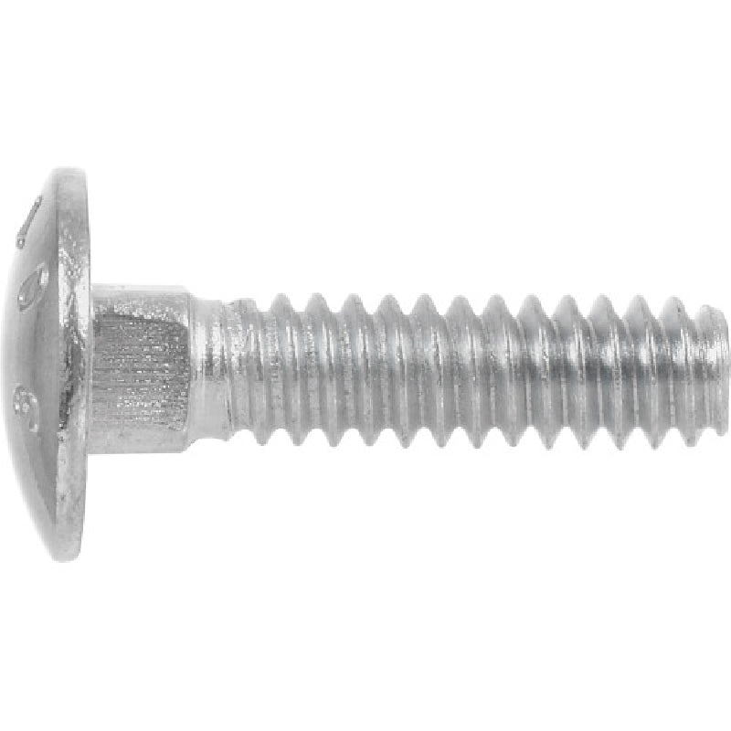 Hillman 3/8 in. x 10 in. Zinc-Plated Steel Carriage Bolt, 50-Pack