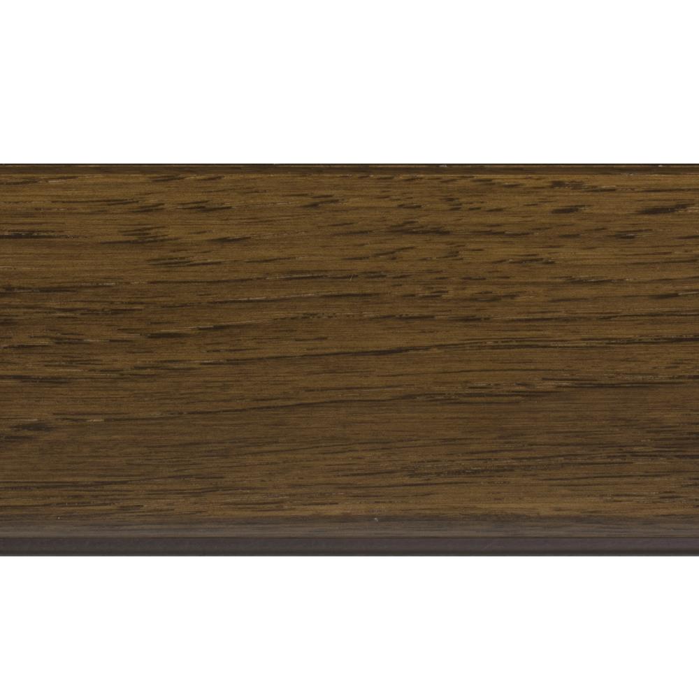 Flexco 0.75-in x 78-in Honey Gravel Solid Wood Floor Quarter Round