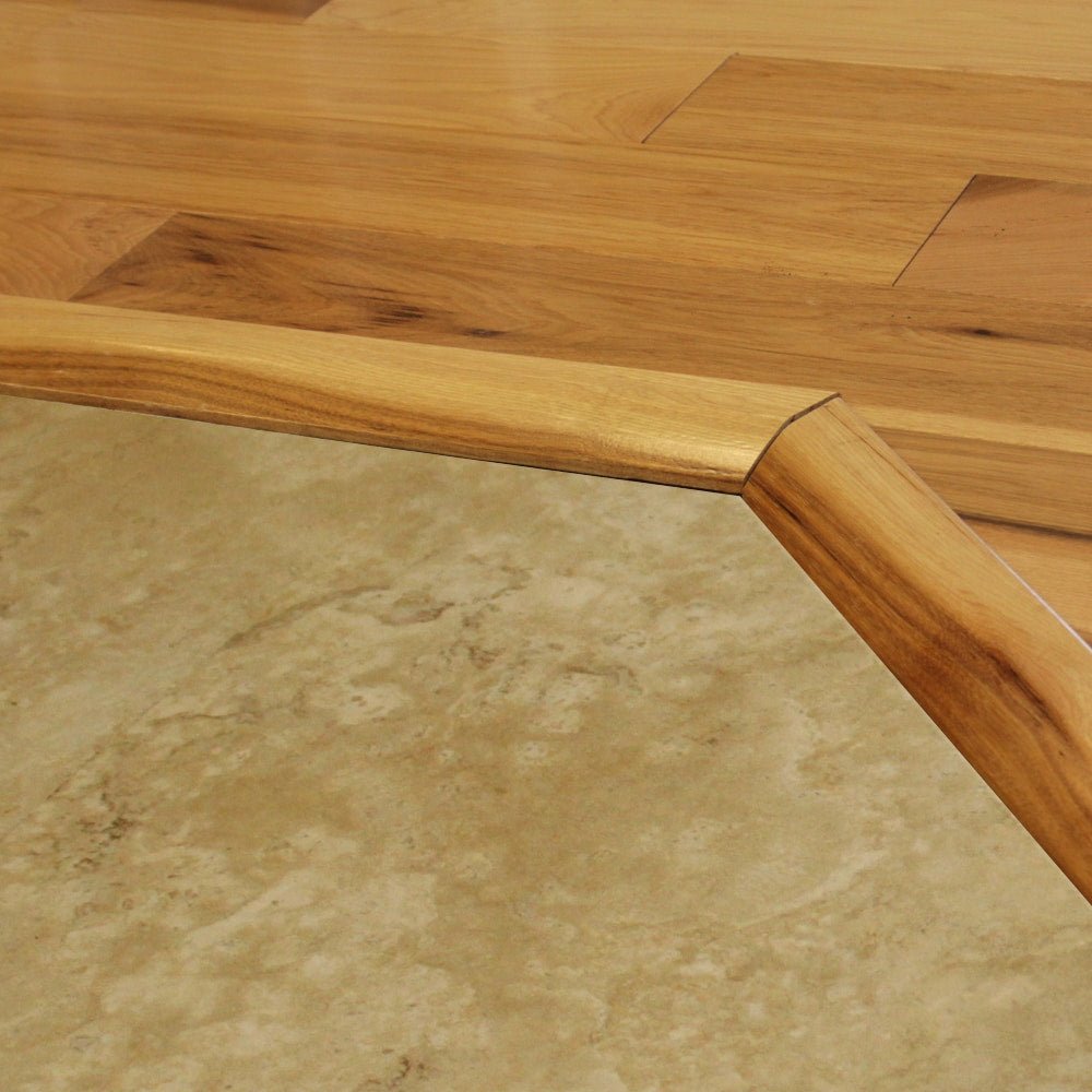 Flexco 2.25-in x 78-in Harvest Solid Wood Floor Reducer