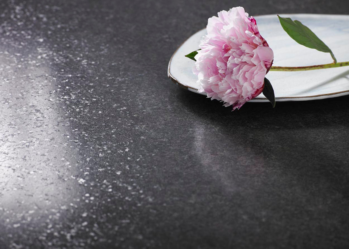 Formica Brand Laminate Patterns 48-in W x 96-in L Mineral Jet Matte Laminate Sheet