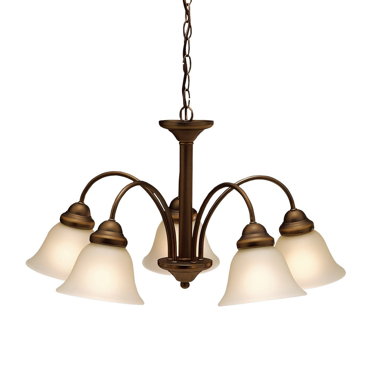 Kichler Wynberg 5-Light Antique Bronze Transitional Chandelier