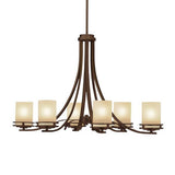 Kichler Hendrik 6-Light Antique Bronze Transitional Chandelier