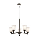 Kichler Shailene 5-Light Antique Bronze Transitional Chandelier