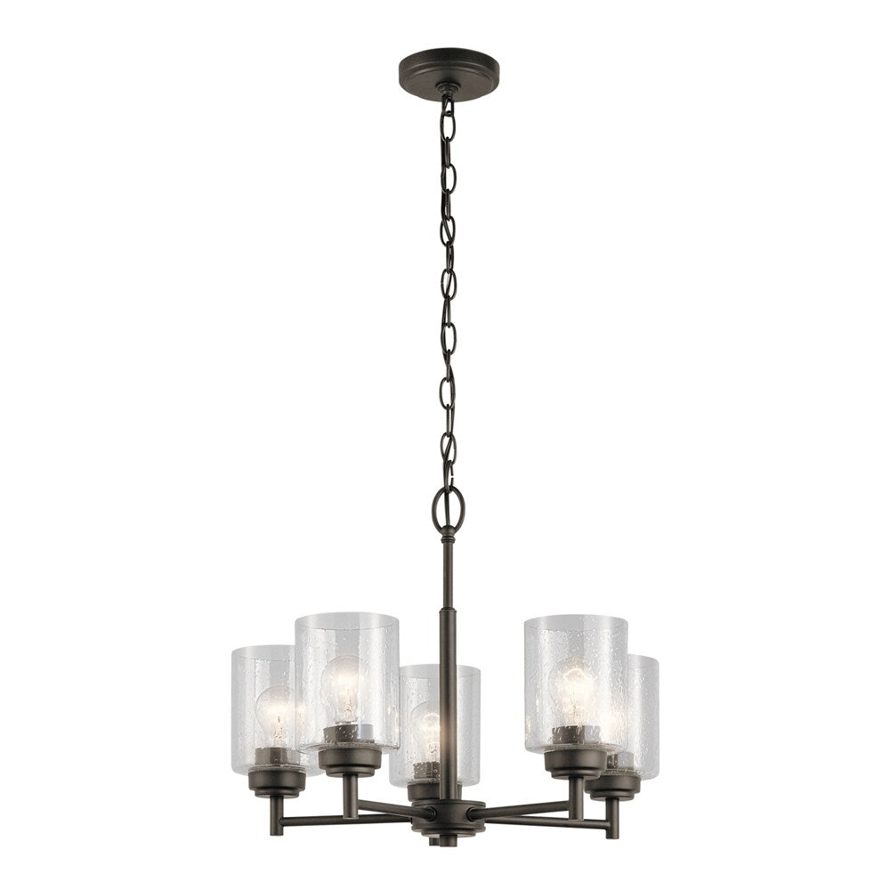 Kichler Winslow 5-Light Antique Bronze Modern/Contemporary Chandelier
