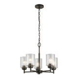 Kichler Winslow 5-Light Antique Bronze Modern/Contemporary Chandelier