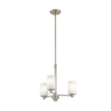 Kichler Joelson 3-Light Brushed Nickel Modern/Contemporary Chandelier