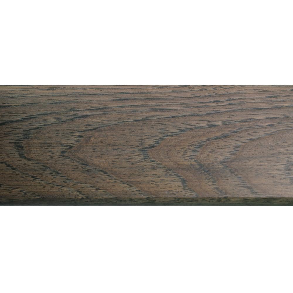 Flexco Hickory Columbus 0.688-in T x 2-in W x 78-in L Solid Wood Threshold