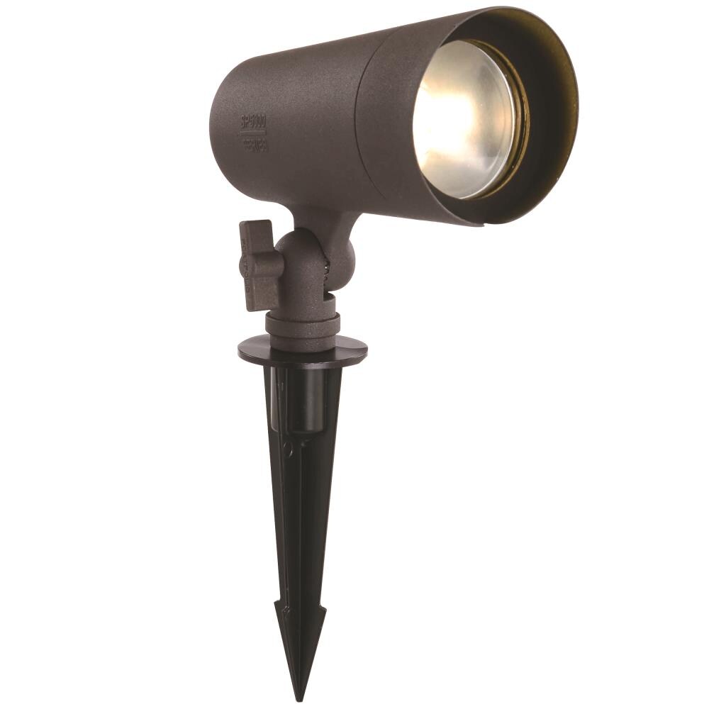 Portfolio 290-Lumen 6-Watt Textured Bronze Low-Voltage LED Spot Light Kit (4-Pack)