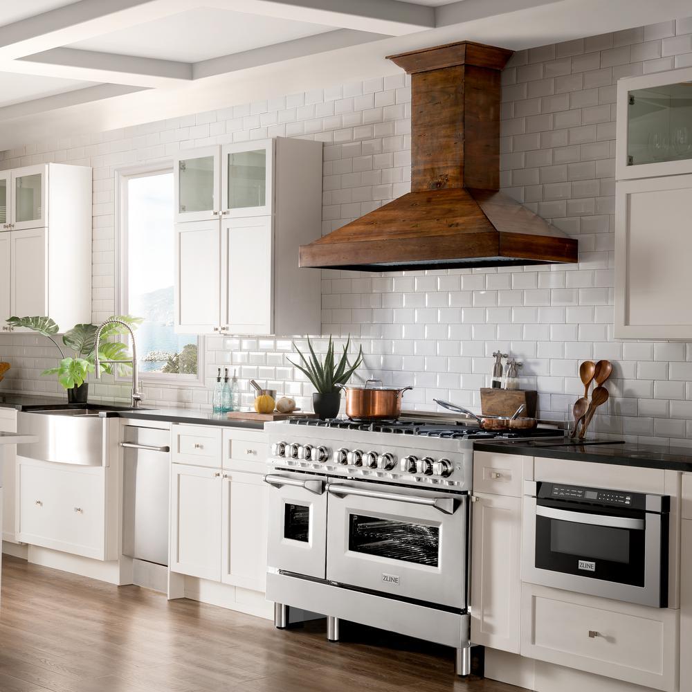 ZLINE 48 in. Professional Dual Fuel Range in Stainless Steel (RA48) - Super Arbor