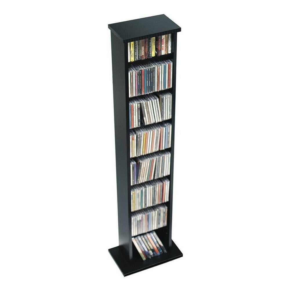 Prepac Black Transitional Composite Media Cabinet