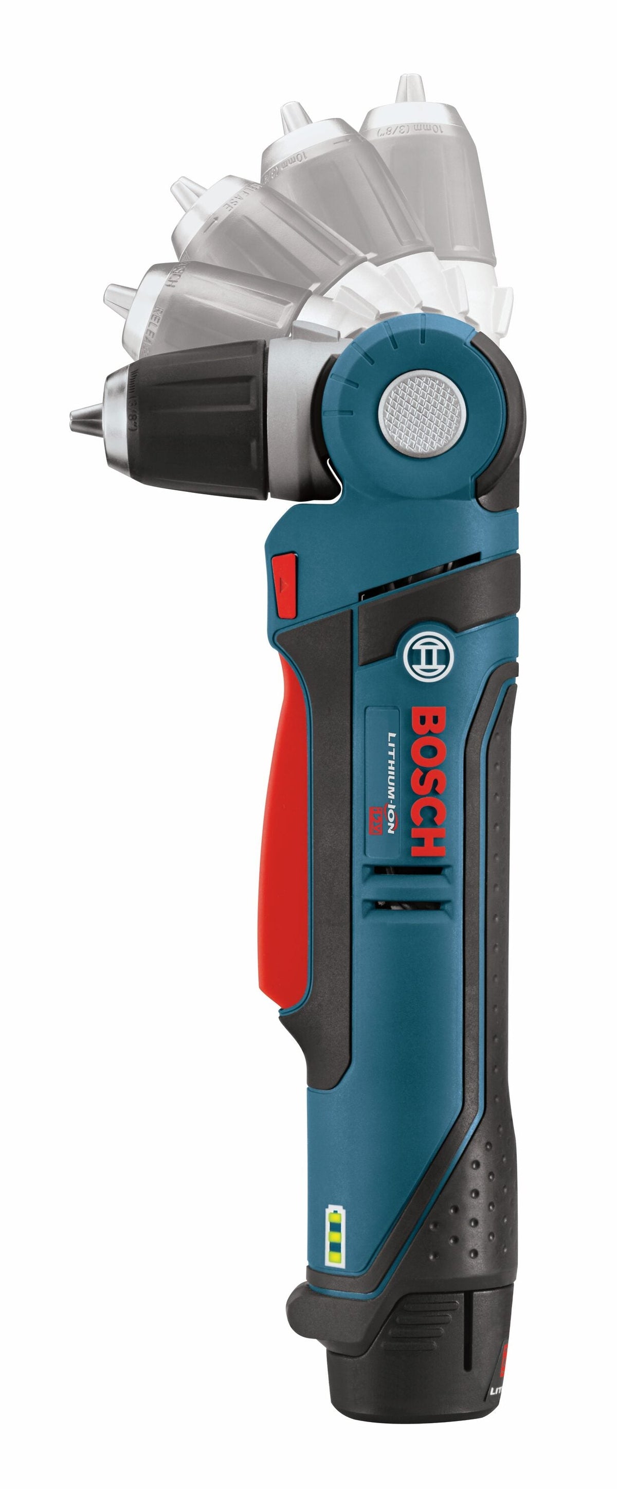 Bosch 12V Max 3/8-in Pivoting-Head Cordless Drill/Driver Kit with Charger and 1 Battery