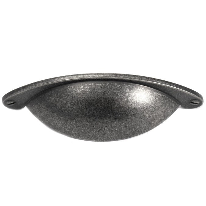 Laurey Nantucket 2-1/2-in (64mm) Center to Center Antique Pewter Arch Cup Drawer Pull