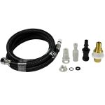 Danco 48-in PVC Braided Premium Sink Side Spray Replacement Hose, Universal Fit (Model 10340)