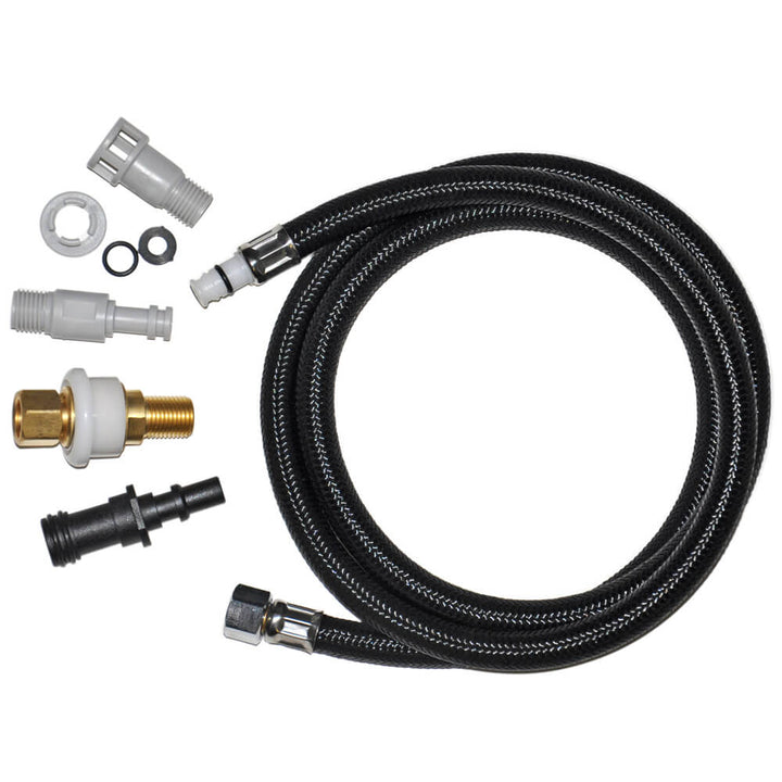 Danco 48-in PVC Braided Premium Sink Side Spray Replacement Hose, Universal Fit (Model 10340)