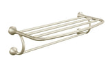 Moen Eva Brushed Nickel Wall Mount Towel Rack, 24-in